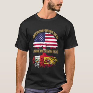 Heritage American Grown with Peruvian Spanish Root T-Shirt