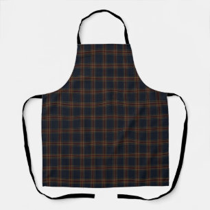 Heritage Burgundy Tartan Plaid   Luxury Old Money  Apron