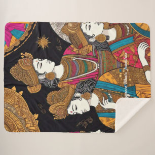 "Heritage Celebrations Redefined" Sherpa Blanket