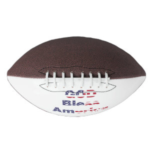 Heritage Football - Bold God Bless America Collect American Football