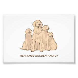 Heritage Goldens Print