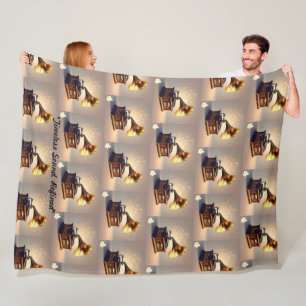 "Heritage Gramophone Sound" Fleece Blanket
