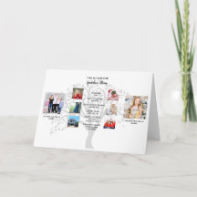 Heritage Grandma PHOTO COLLAGE Life Story Keepsake