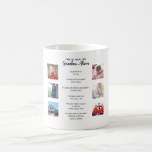 Heritage Grandma PHOTO COLLAGE Life Story Keepsake