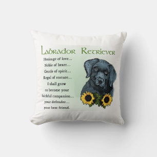 Heritage Labrador Retreiver Puppy Gifts Cushion