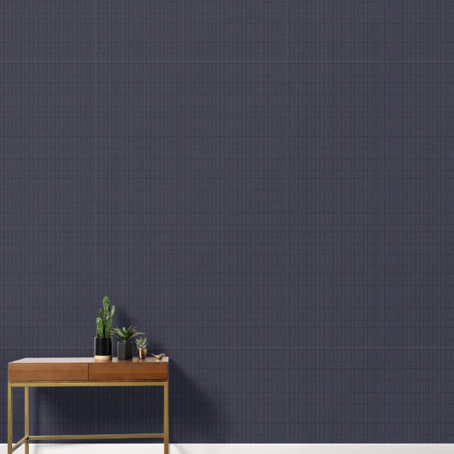 Heritage Luxe No. 4 (Indigo + Earth) Luxury Wallpaper (Hallway)