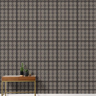 Heritage Luxe No. 5 (Indigo + Earth) Luxury Wallpaper