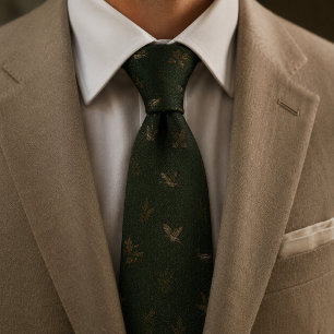 Heritage Mallard Forest Green Tie