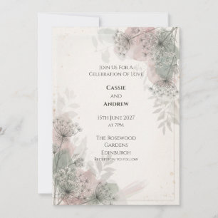 Heritage Meadow Queen Anne's Lace Invitation