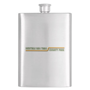Heritage Rail Trail County Park Hip Flask