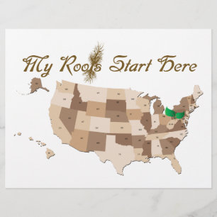 Heritage Roots 2012 Family Reunion Flyer