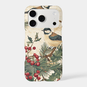 Heritage Songbird Holly Christmas Cream Woodland