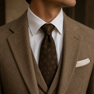 Heritage Wild Turkey Woodland Tie