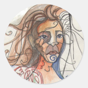Heritage Wind Classic Round Sticker