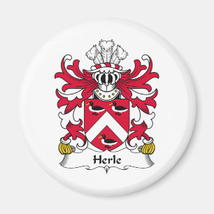 Herle Family Crest Magnet
