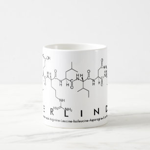 Herlinda peptide name mug