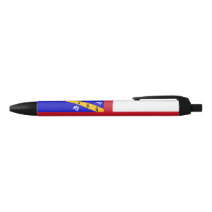 Herm Flag Black Ink Pen
