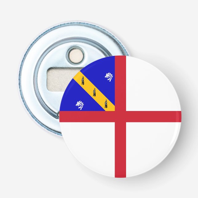 Herm Flag Bottle Opener (Front)