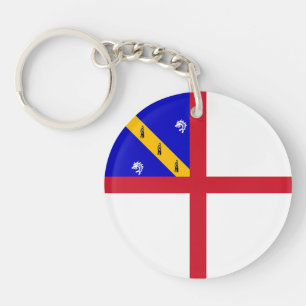 Herm Flag Key Ring