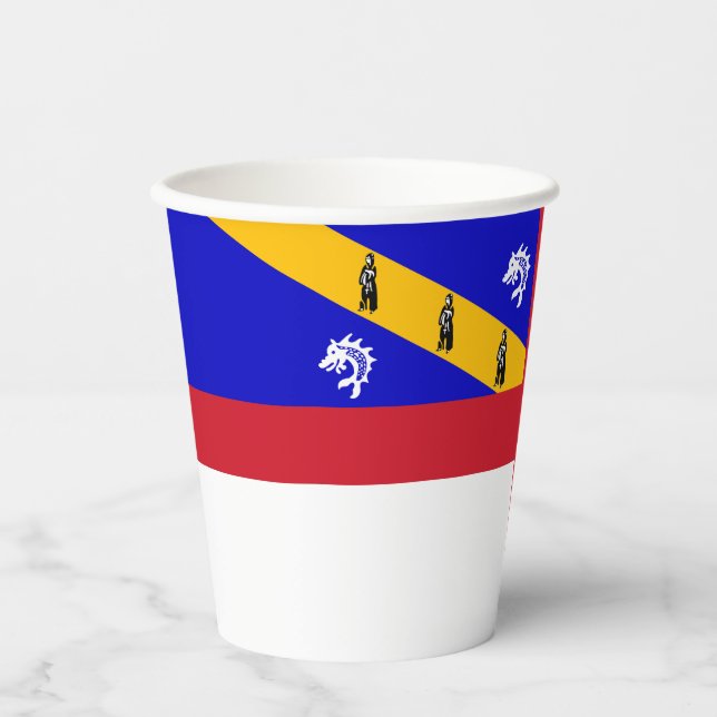 Herm Flag Paper Cups (Front)