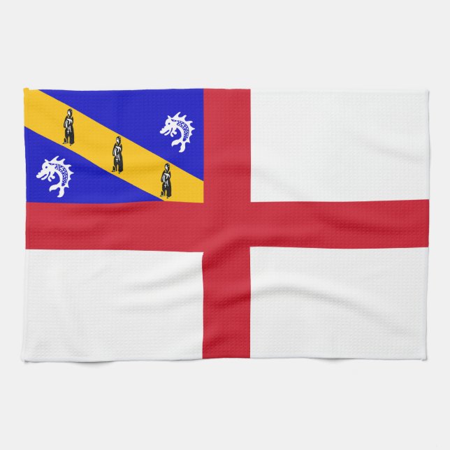 Herm Flag Tea Towel (Horizontal)