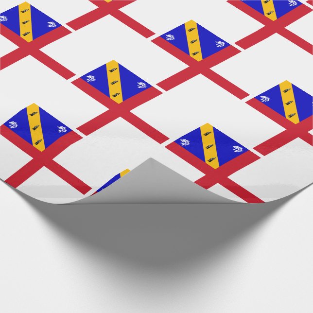 Herm Flag Wrapping Paper (Corner)