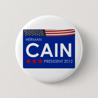 Herman Cain 2012 6 Cm Round Badge