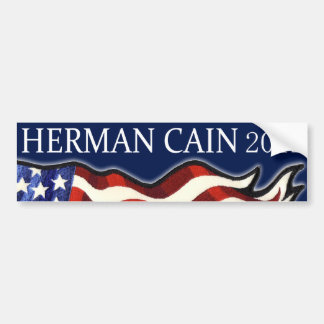 Herman Cain 2012 Bumper Sticker