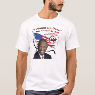 Herman Cain 2012 - Obamanomics is hurting America! T-Shirt