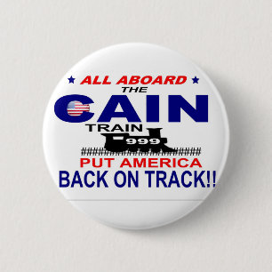Herman Cain 6 Cm Round Badge