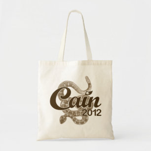 Herman Cain for President 2012 DTOM "Tea Tote" Tote Bag
