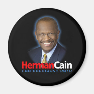 Herman Cain for President 2012 Magnet