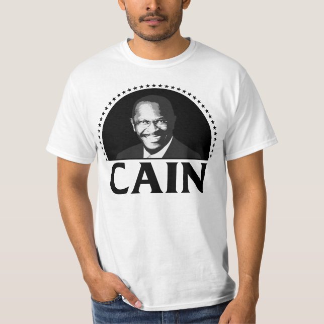 Herman Cain President 2012 T-Shirt (Front)