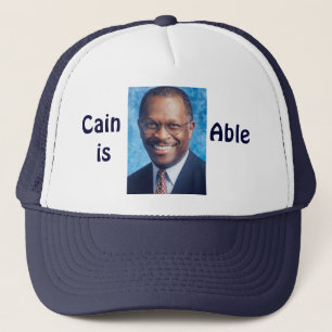 Herman Cain Trucker Hat