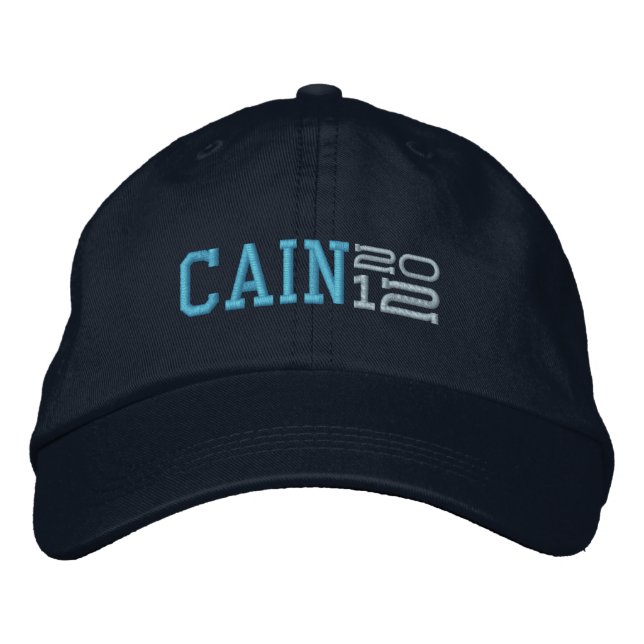 Herman Cain Twenty Twelve 2012 Embroidered Hat (Front)
