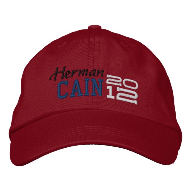 Herman Cain Twenty Twelve 2012 Embroidered Hat (Front)