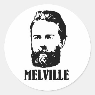 Herman Melville Classic Round Sticker