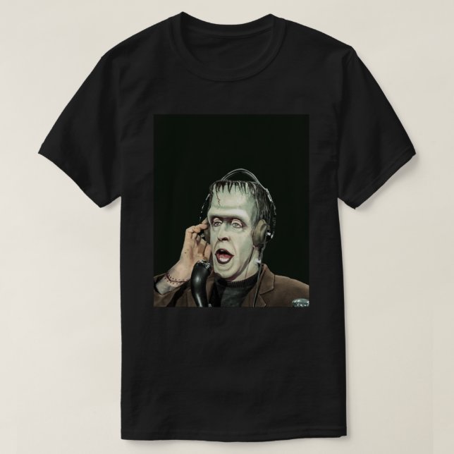 Herman Munster at the radio Graphic T-Shirt.png T-Shirt (Design Front)