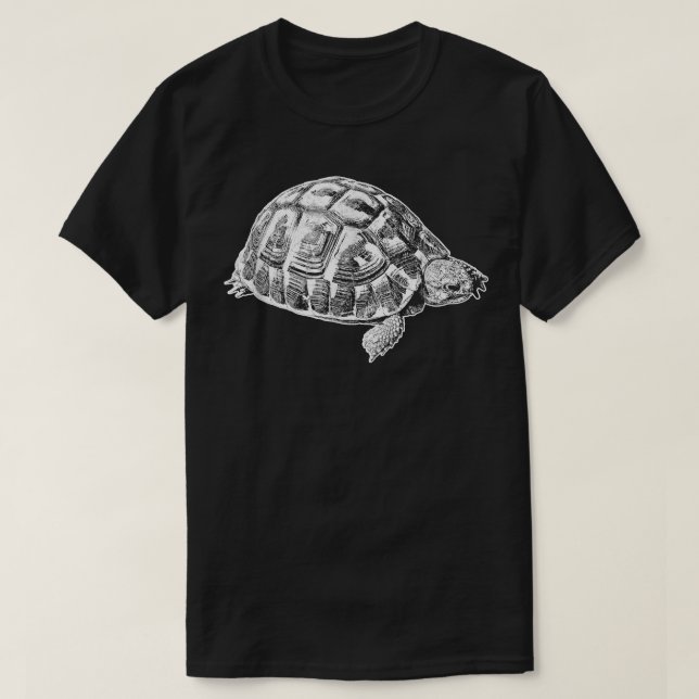 Hermann's Tortoise  T-Shirt (Design Front)