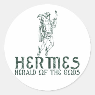Hermes Classic Round Sticker