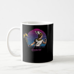 Hermes God Greek Mythology Gift   Vintage Retro 80 Coffee Mug