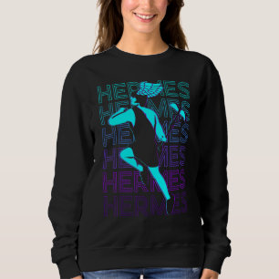 Hermes God Of Speed Greek God Ancient Greek Mythol Sweatshirt