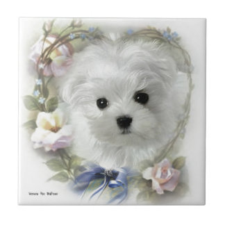 Hermes the Maltese Tile