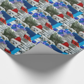 Hermes the Maltese Wrapping Paper