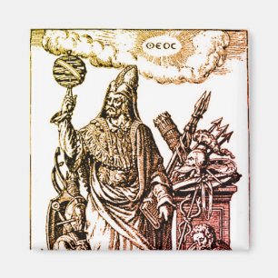 Hermes Trismegistus (Hermes the Thrice-Greatest) Magnet