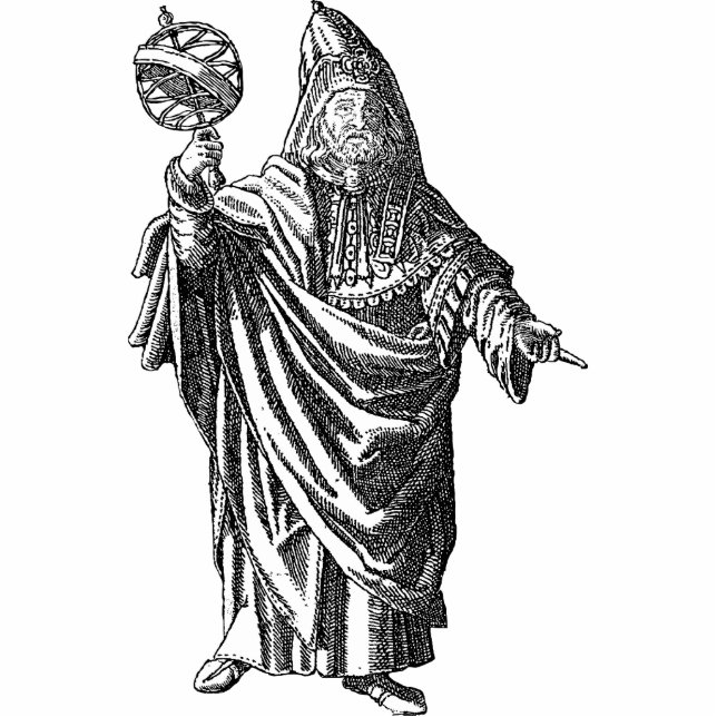 Hermes Trismegistus Photo Sculpture (Front)