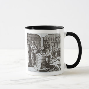 Hermetic Philosophers and an Alchemist, from 'Muse Mug