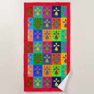 Hermine Pop Beach Towel