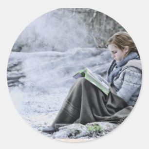 Hermione 13 classic round sticker