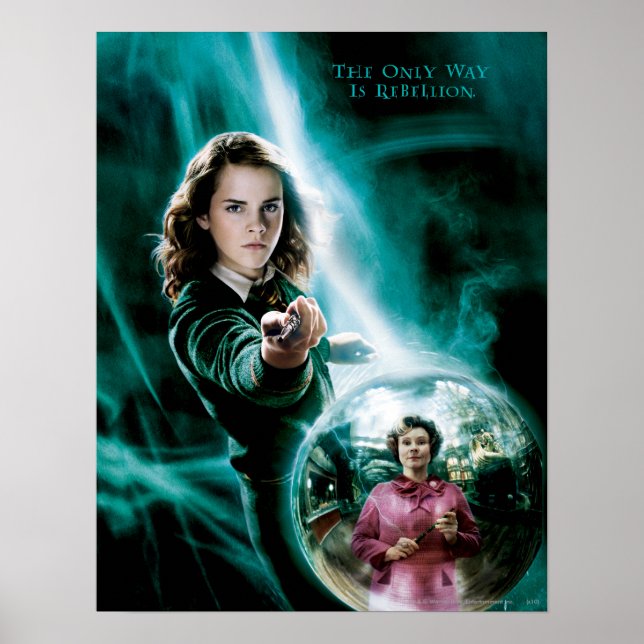 Hermione Granger and Professor Umbridge Poster (Front)